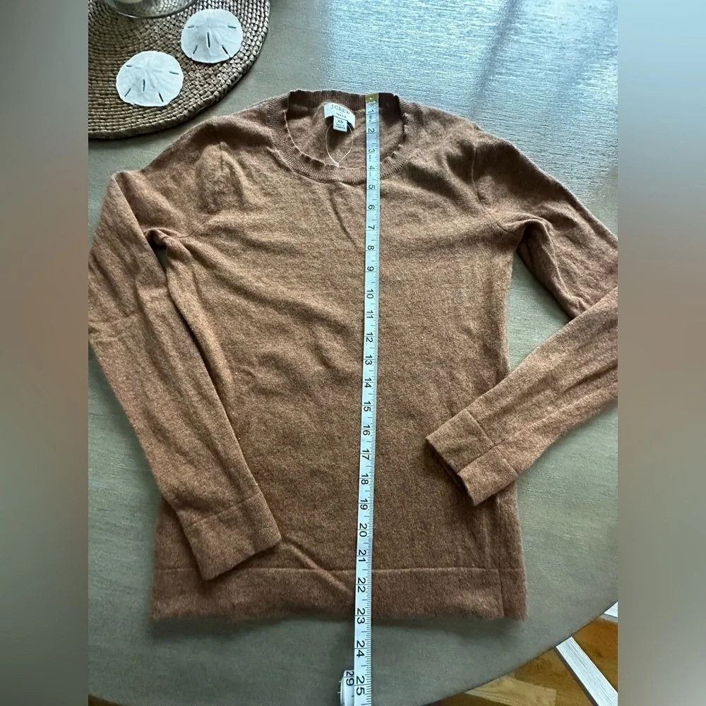 J. Crew woman’s Tan Teddie Crewneck Sweater
